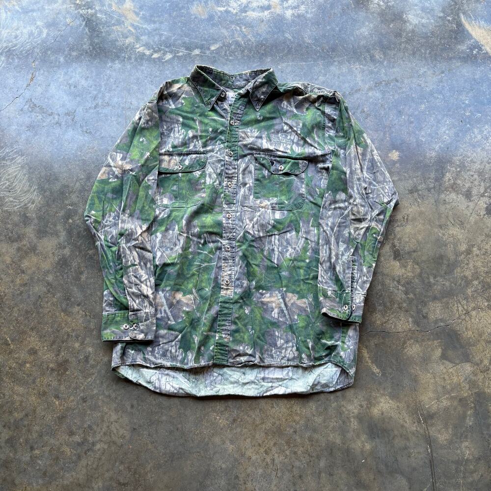 Vintage‎ 90s Mossy oaks Camouflage Shirt